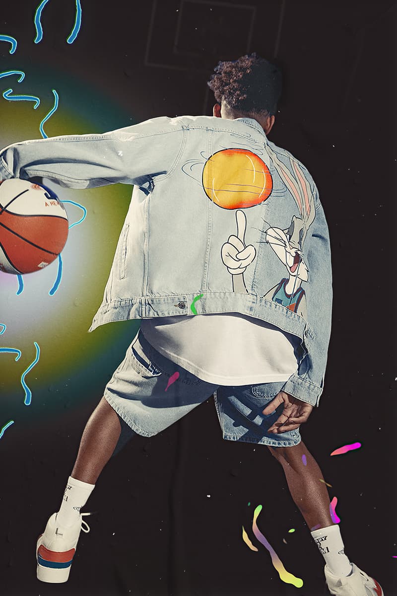 Pull&Bear and Warner Bros. Launch a Space Jam-Inspired Capsule Collection Looney Tunes Streetwear HYPEBEAST Lebron James