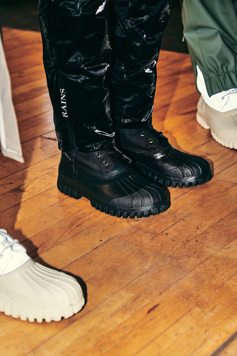 Rains x Diemme Collaboration Release Information reflective wellie waterproof
