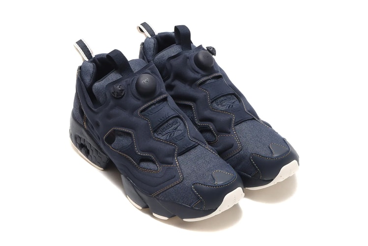 The Reebok Instapump Fury Goes Denim On Denim