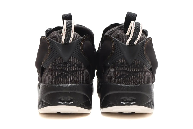 reebok instapump fury denim jeans black blue core black night navy chalk sepia official release date info photos price store list buying guide