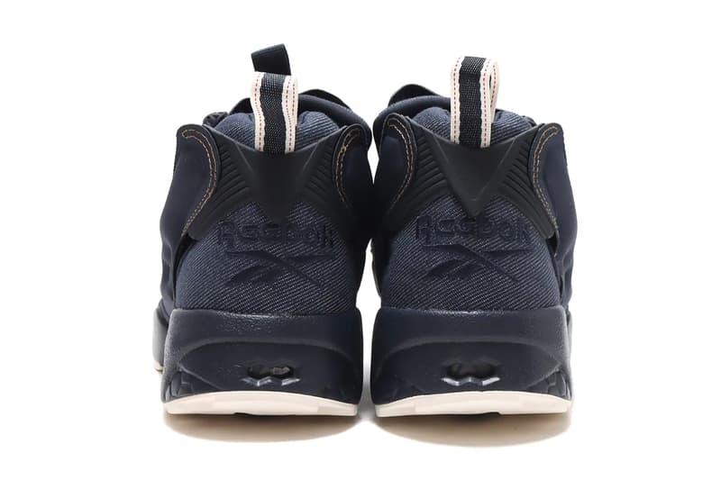 reebok instapump fury denim jeans black blue core black night navy chalk sepia official release date info photos price store list buying guide