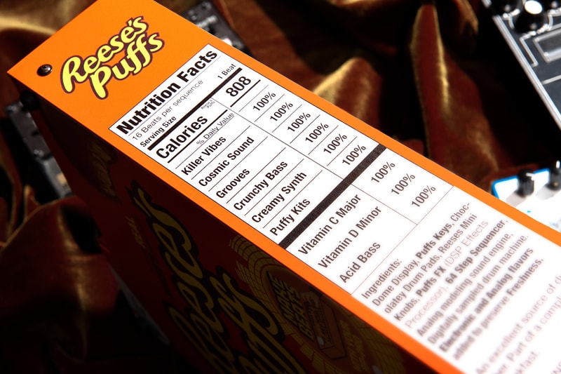 Reese's Puffs Music Cereal Box RP-FX PR-PRO Release Info
