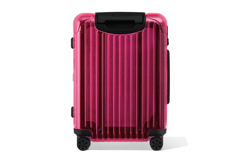 RIMOWA Essential Suitcase Neon Pink Lime Green Travel Collection Apple iphone case 12 12 plus pro tsa lock online exclusive