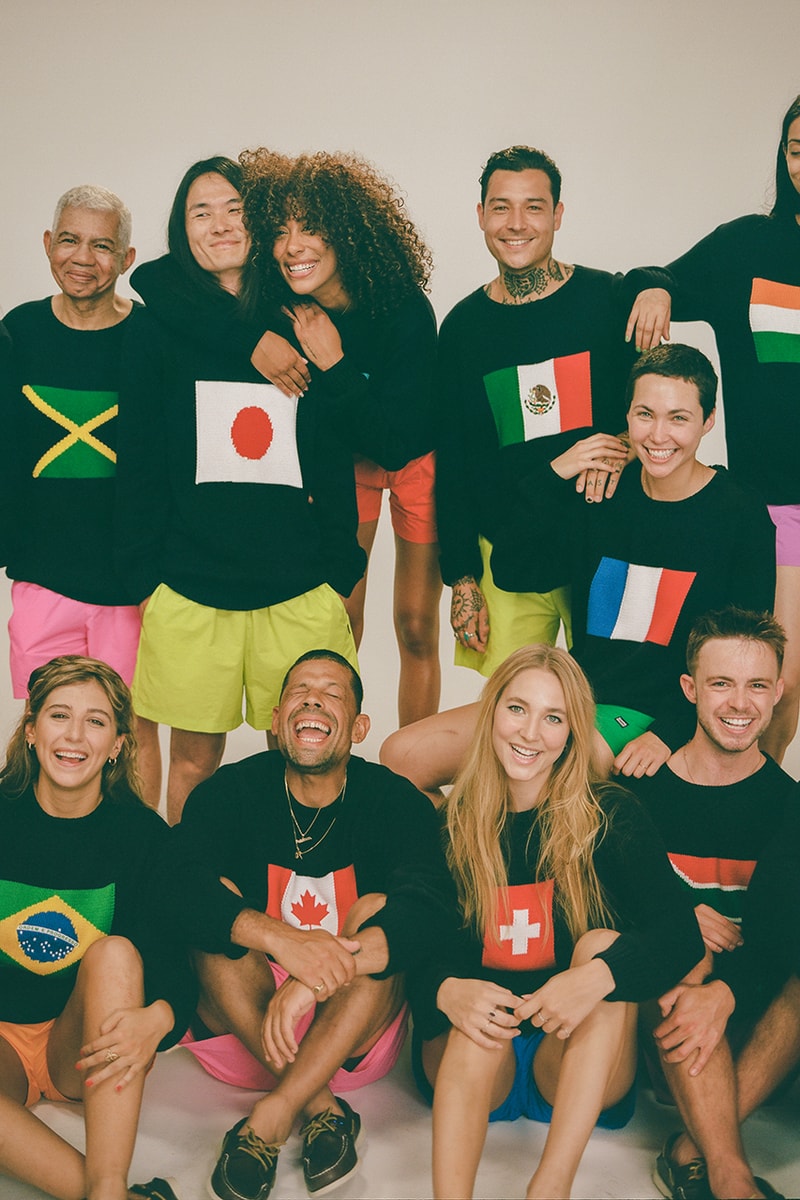 rowing blazers international collection olympics jack carlsen flag jumper tee cap release details information