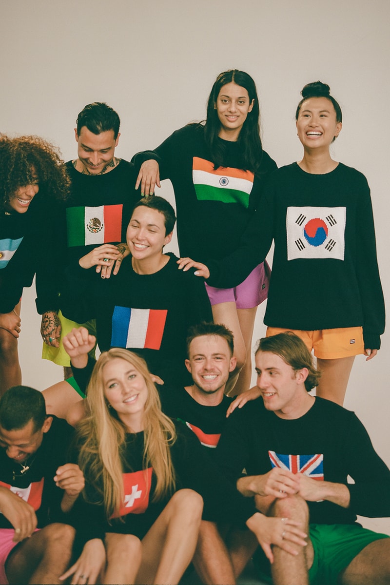 rowing blazers international collection olympics jack carlsen flag jumper tee cap release details information