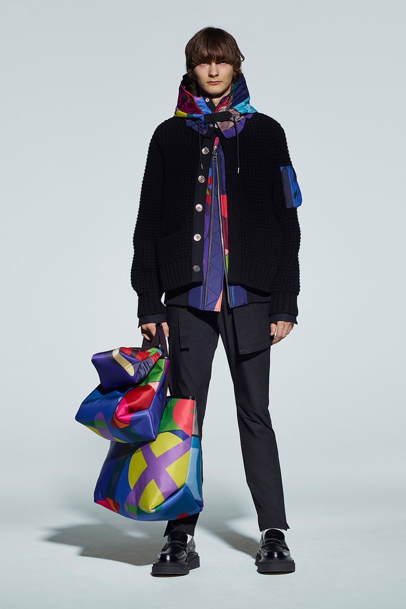 kaws sacai wearable art release information chitose abe details nike blazer stockists pop-up