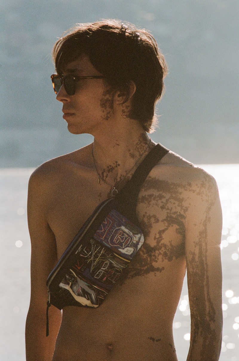 Saint Laurent Rive Droite Jean-Michel Basquiat Capsule Collection Anthony Vaccarello Summer Capsule Artist New York AIDS Jacket Exhibition