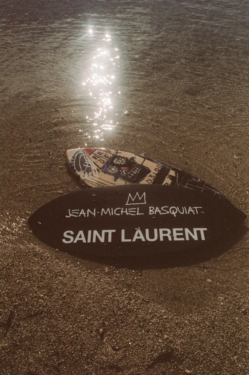 Saint Laurent Rive Droite Jean-Michel Basquiat Capsule Collection Anthony Vaccarello Summer Capsule Artist New York AIDS Jacket Exhibition