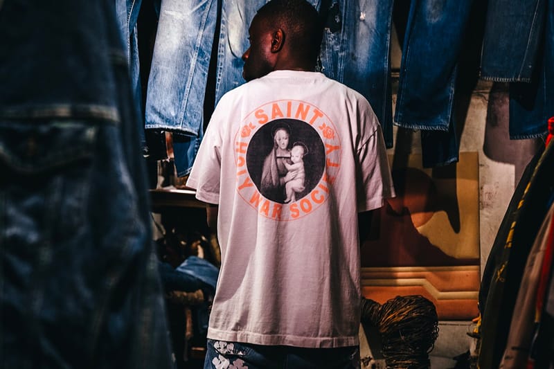 © SAINT M ×××××× FW21 Is Packed With Religious Motifs and Vintage Flair