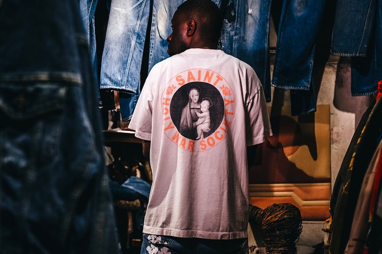 © SAINT M ×××××× FW21 Is Packed With Religious Motifs and Vintage Flair