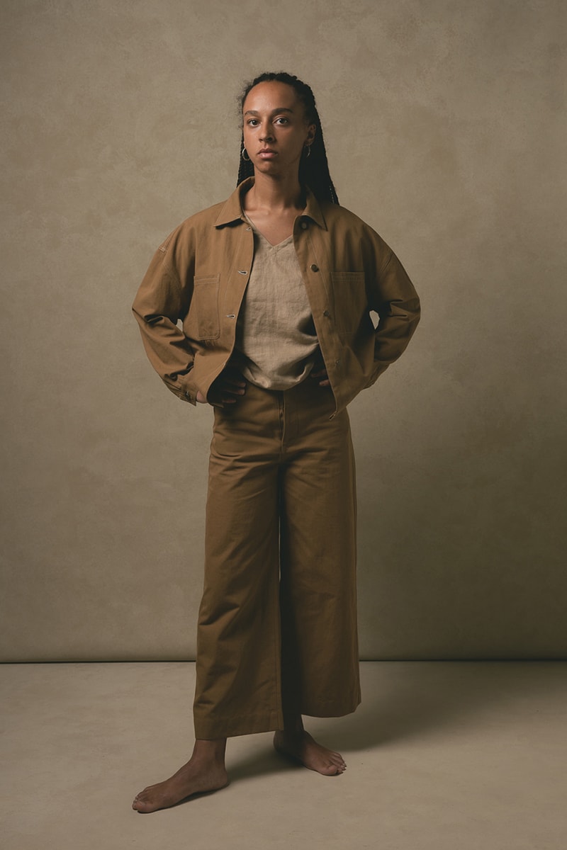 satta spring summer 2022 workwear nature influence lookbook womenswear menswear details
