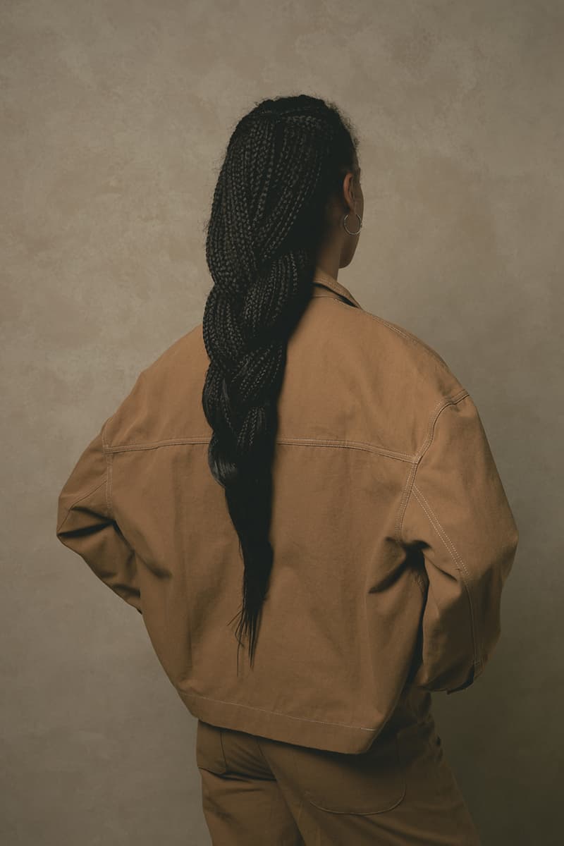 satta spring summer 2022 workwear nature influence lookbook womenswear menswear details