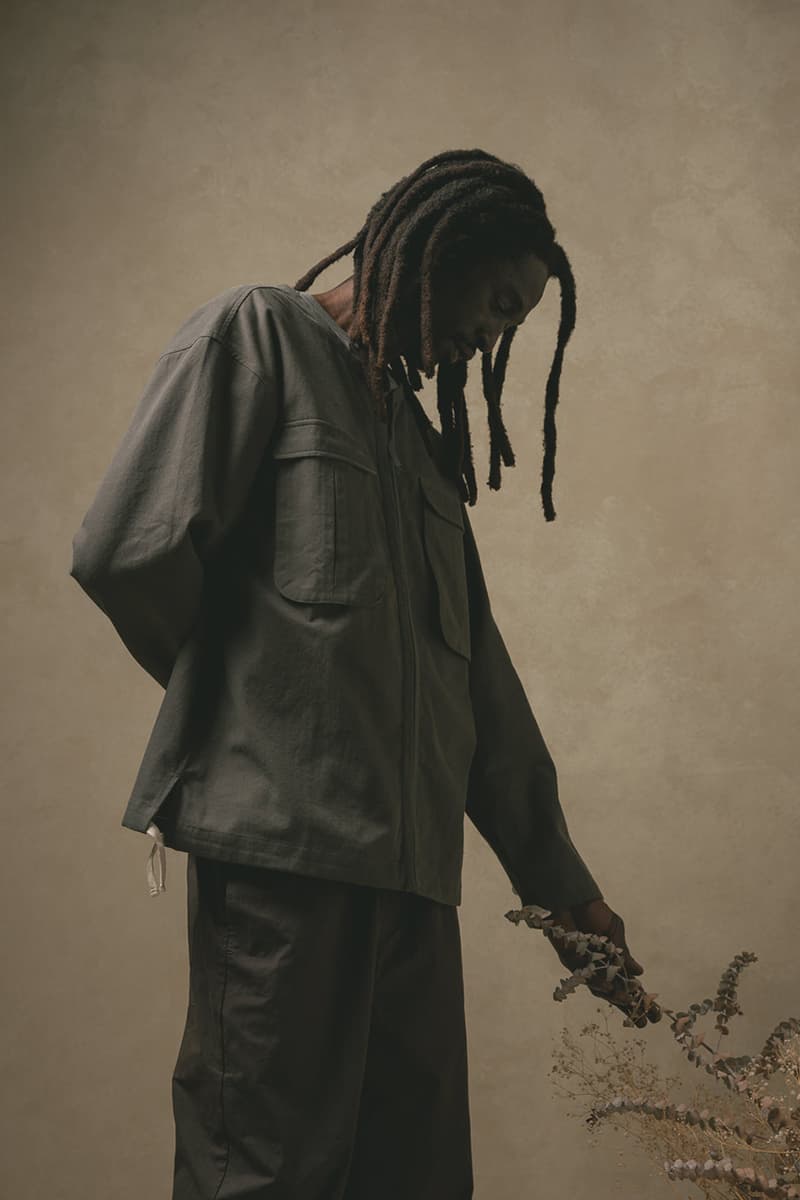 satta spring summer 2022 workwear nature influence lookbook womenswear menswear details