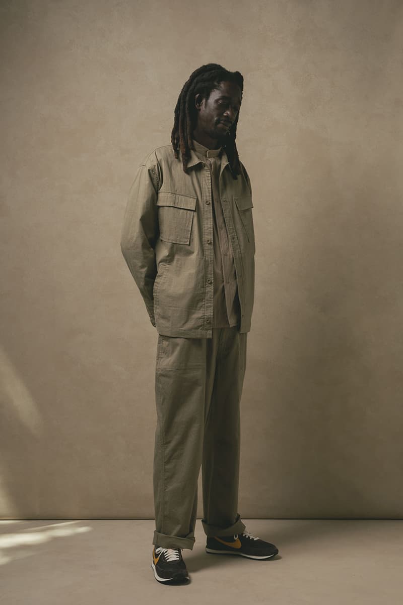 satta spring summer 2022 workwear nature influence lookbook womenswear menswear details