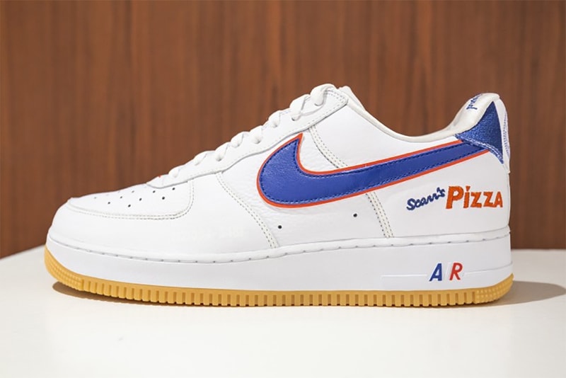 scarrs pizza nike air force 1 low sold over 120K  sothebys auction info 