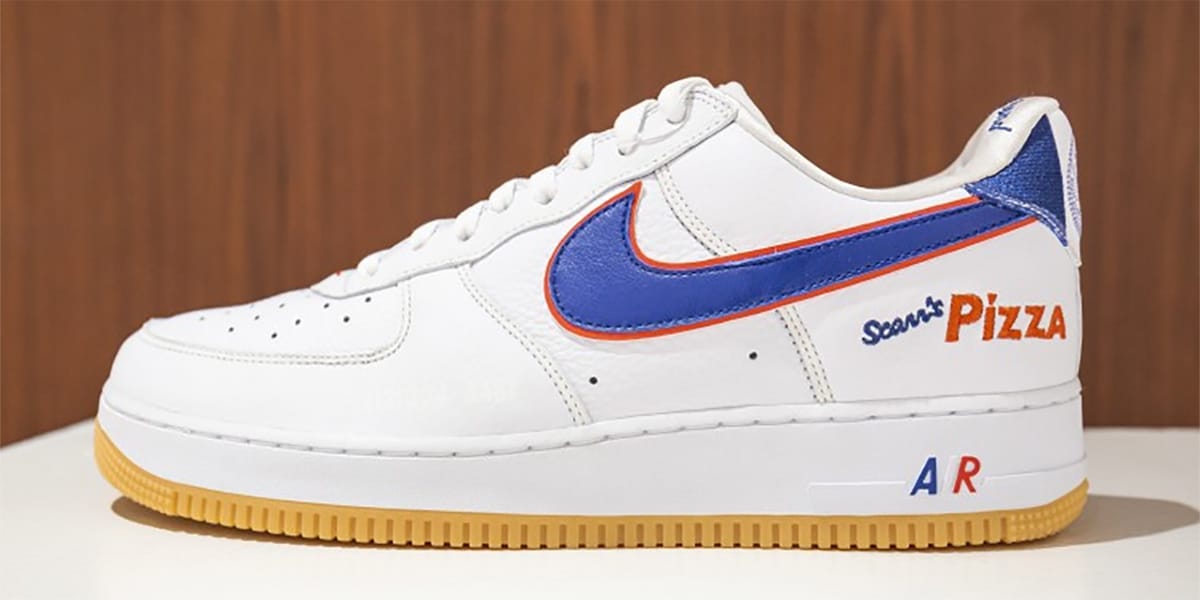 x scarr's pizza air force 1 low sneakers