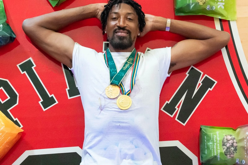 Scottie Pippen HUSK Organic Popcorn Release info Spirulina and Dragon Fruit Cayenne and Ginger Kale and Broccoli Moringa Yacón and Turmeric Coconut Water and Matcha