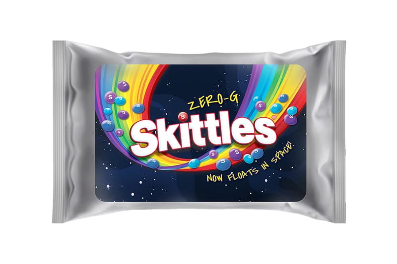 Skittles Celebrates Blue Origin Flight Cameo With Limited-Edition Zero-Gravity Packs release Jeff Bezos space travel candy mars wrigley