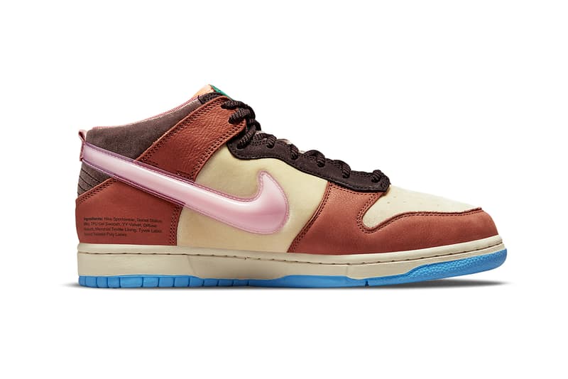 social status nike dunk mid light soft pink DJ1173 600 canvas DJ1173 700 milk carton food ingredients release date info store list buying guide photos price 