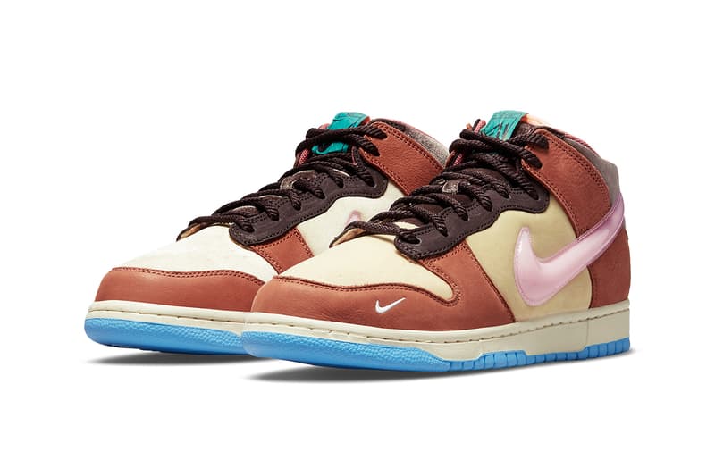 social status nike dunk mid light soft pink DJ1173 600 canvas DJ1173 700 milk carton food ingredients release date info store list buying guide photos price 