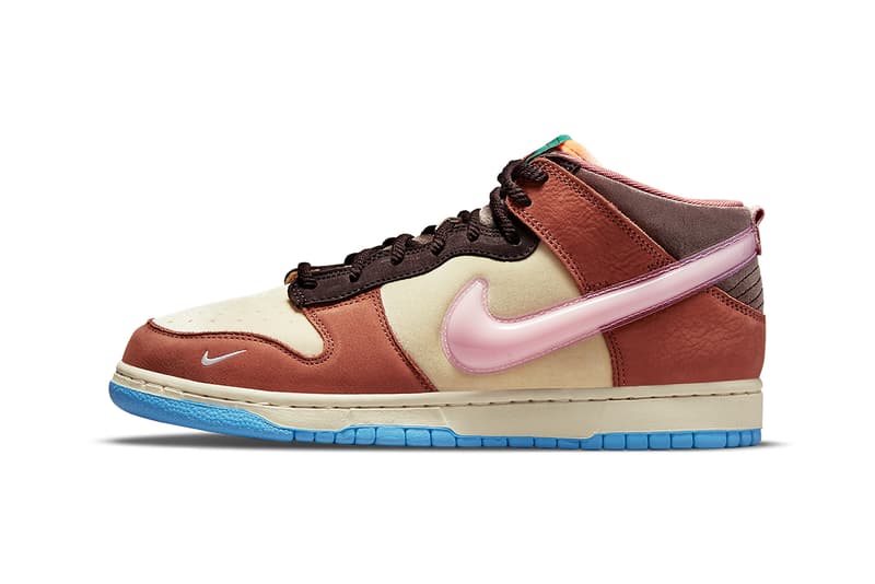 social status nike dunk mid light soft pink DJ1173 600 canvas DJ1173 700 milk carton food ingredients release date info store list buying guide photos price 