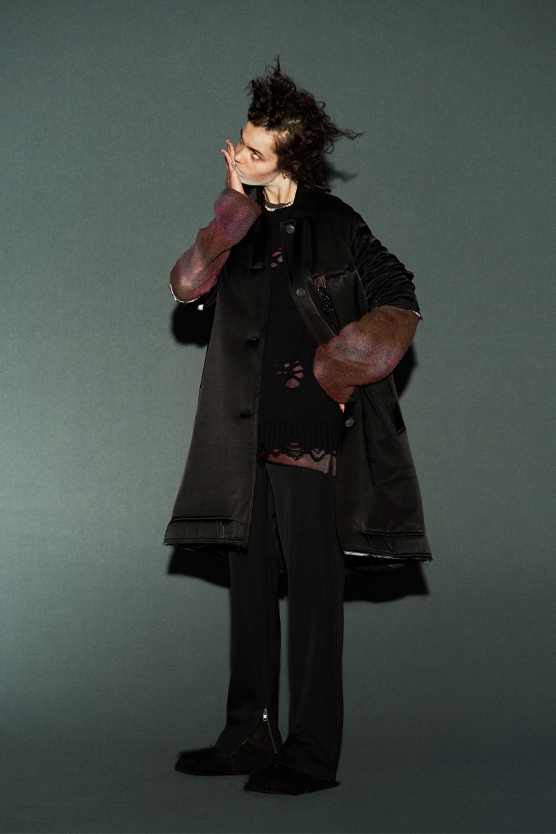 Song for the Mute FW21 Sees the Harmony of Opposites Come Together for the Right Balance Song for the Mute Fall/Winter 2021 Lookbook fashion 