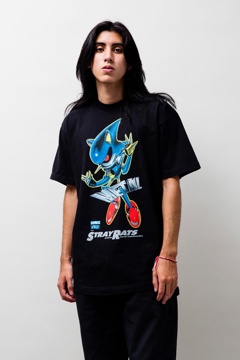 Sonic the Hedgehog Stray Rats Collection Lookbook Release Date Buy Price T Shirt Sweater Hoodie Crewneck Polo Shorts Mug Pogs Pin