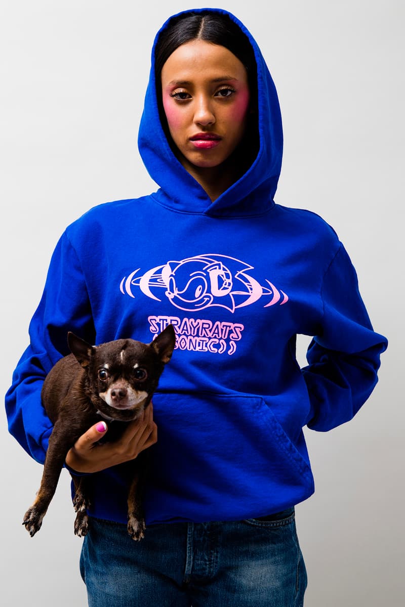 Sonic the Hedgehog Stray Rats Collection Lookbook Release Date Buy Price T Shirt Sweater Hoodie Crewneck Polo Shorts Mug Pogs Pin