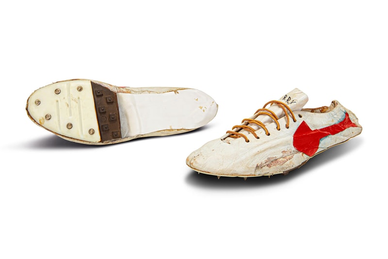 Michael Jordan's 1984 Olympic Trials Sneakers To Be Sold in Sotheby's Auction Bill Bowerman nike converse fastbreak bidding sale 