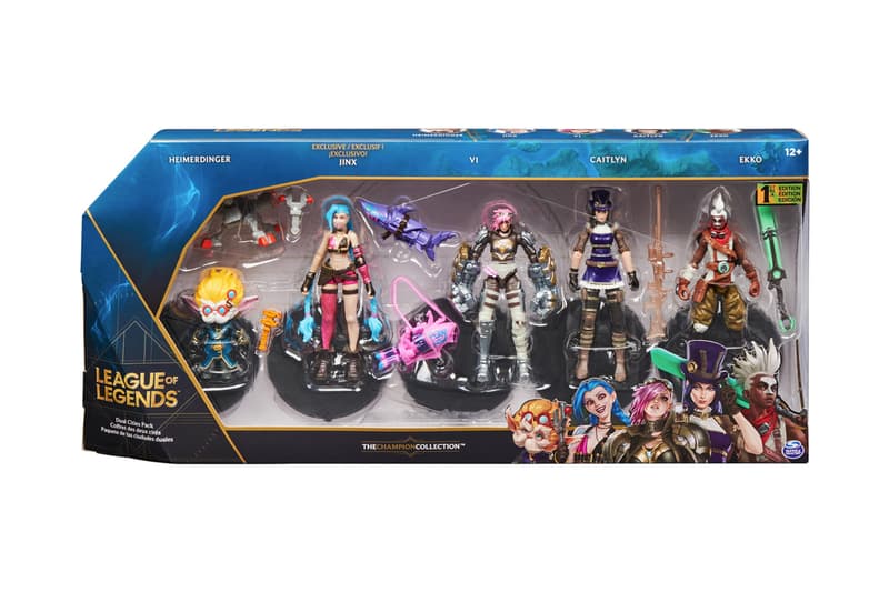 Spin Master League of Legends Collectible action Figures Target six-inch four-inch Riot Games Release