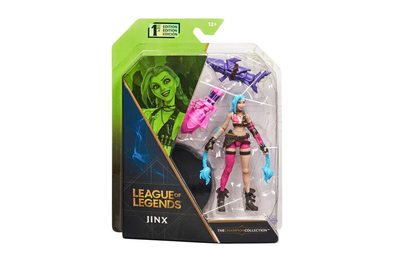 Jinx Unlocked Statue - League of legends Statues figure 007