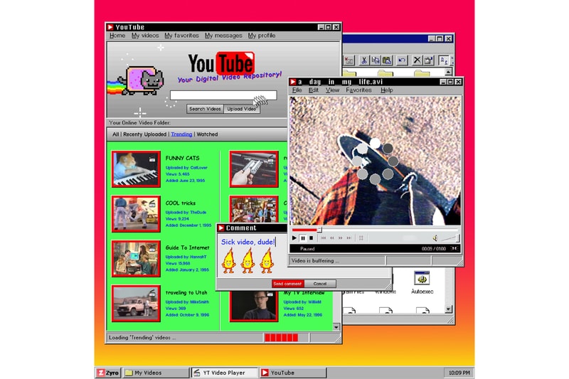 Twitter Youtube Facebook Spotify Twitch Airbnb Disney Whatsapp Others Reimagined as 90s Websites Zyro Snake Tamagotchi Website Builder
