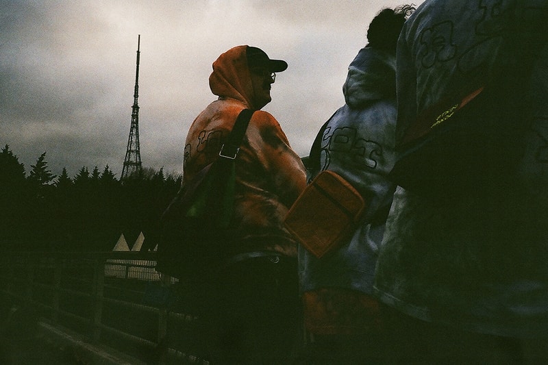 Stain Shade x Manhattan Portage Collaboration bag release information tie dye