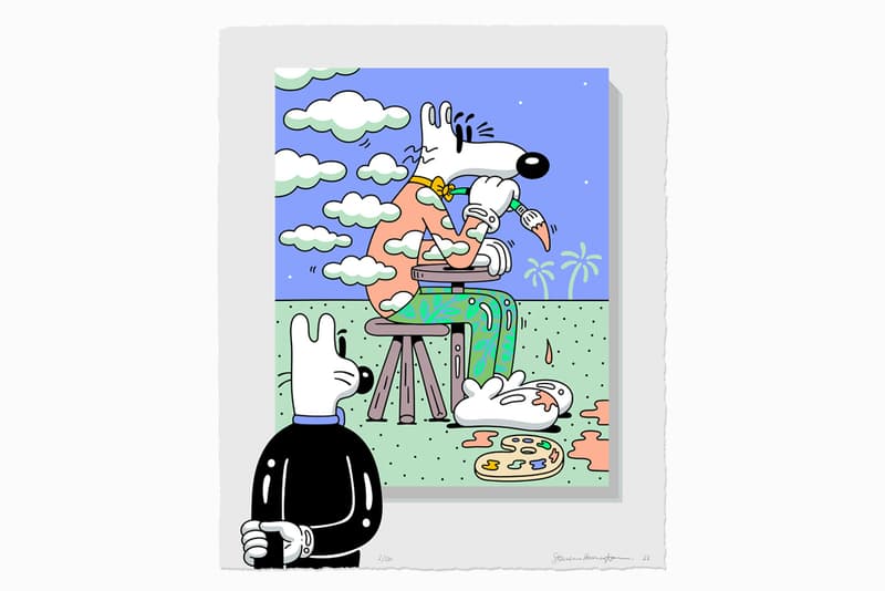 Steven Harrington Head In The Clouds Print 2021 MIMA