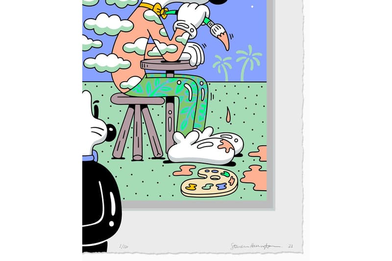 Steven Harrington Head In The Clouds Print 2021 MIMA