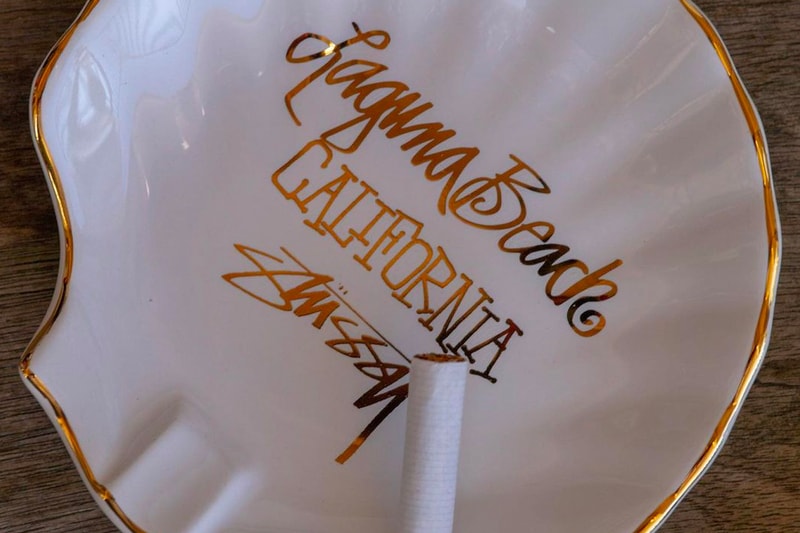 Stüssy new Home accessories 2021 Spring Summer release cups desk house home laguan beach design 