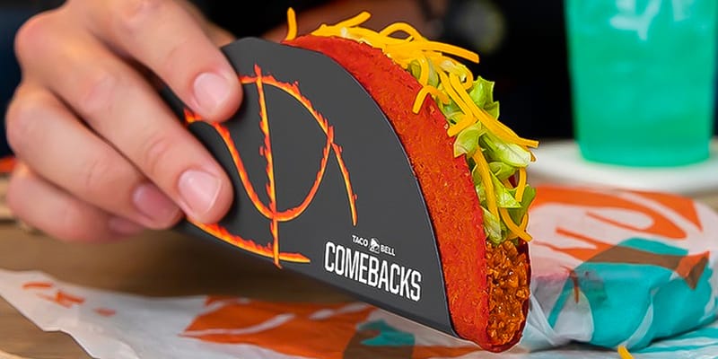 flamin taco taco bell