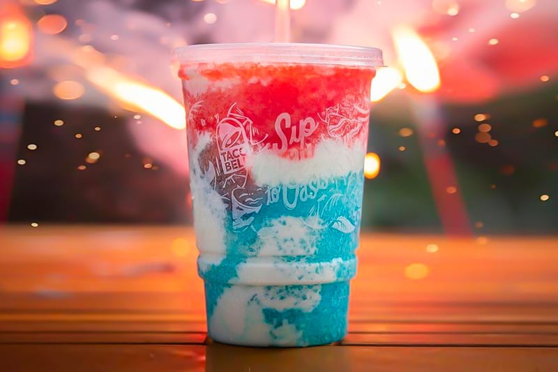 Taco Bell's Red, White and Blue Freeze Arrives in Time for Independence Day Weekend
