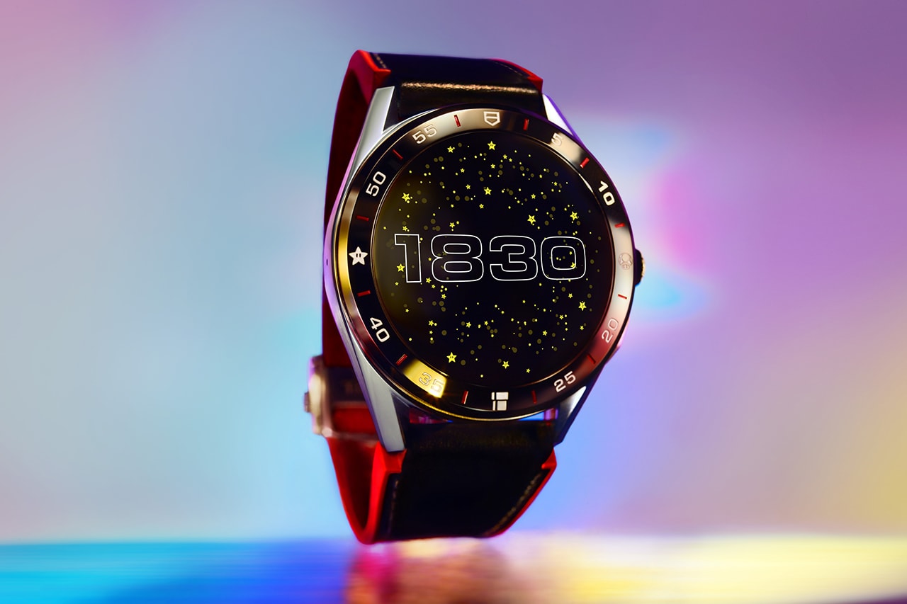 TAG Heuer nintendo super mario bros gaming watch connectivity fitness timepiece swiss italy