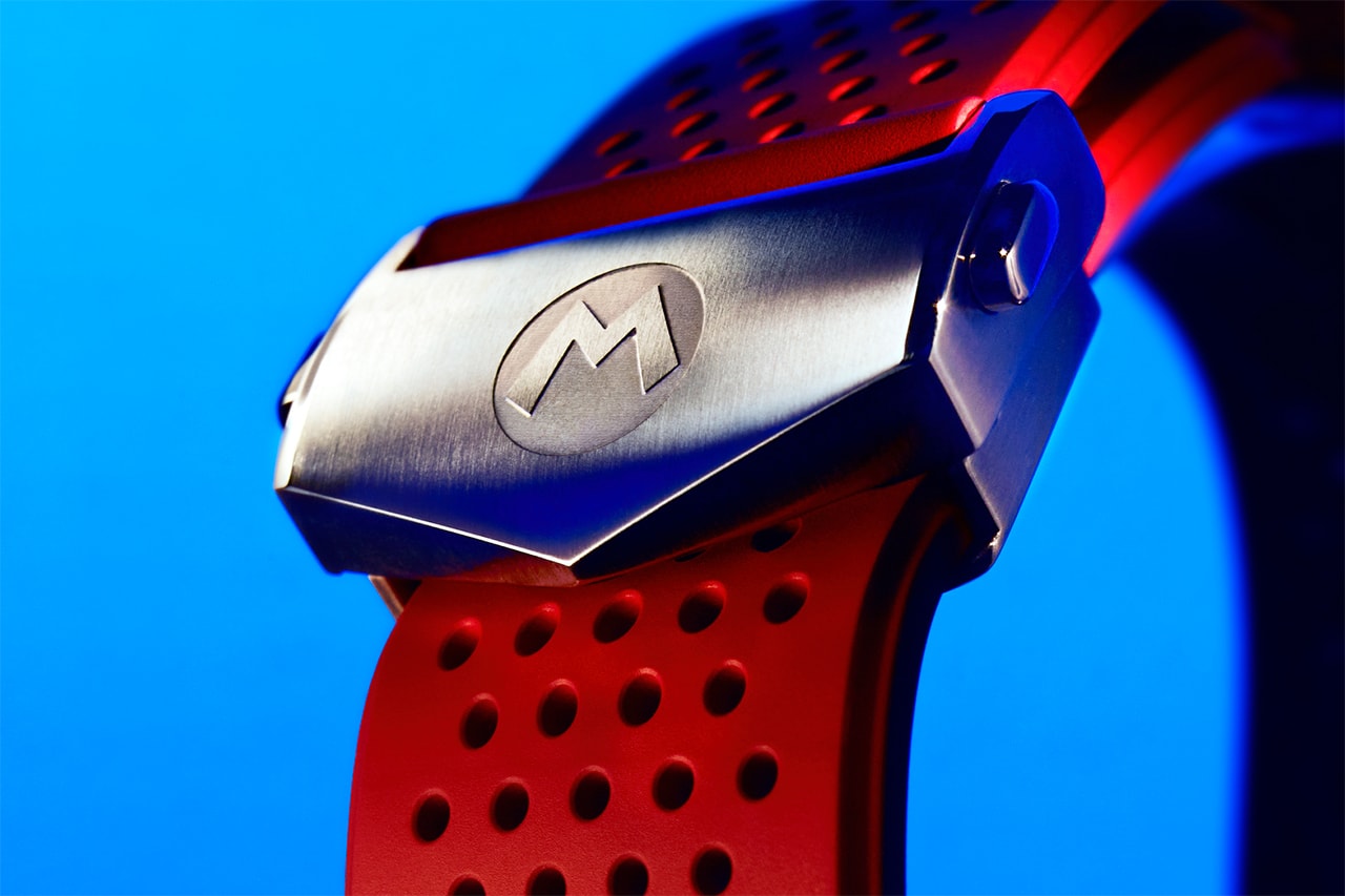 TAG Heuer nintendo super mario bros gaming watch connectivity fitness timepiece swiss italy