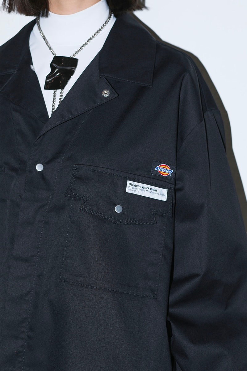 TOGA Archives Dickies Workwear 574 Zip up Collaboration Capsule Release