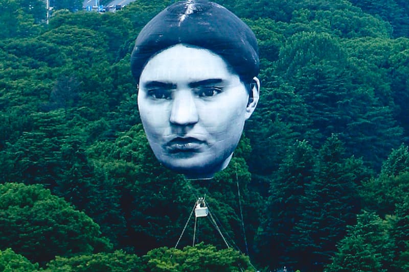Tokyo Art Festival Giant Human Head Balloon Float Masayume Me
