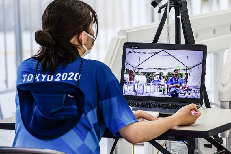 Tokyo Olympics Staff Given Earpieces to Monitor for Heatstroke Risk