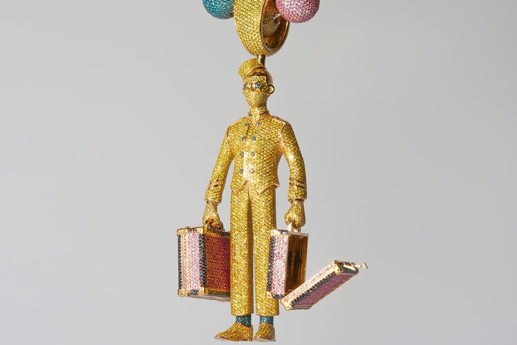 Alex Moss New York Crafts Tyler, The Creator's Fanciful Bunny Hop Piece and Gumball Chain