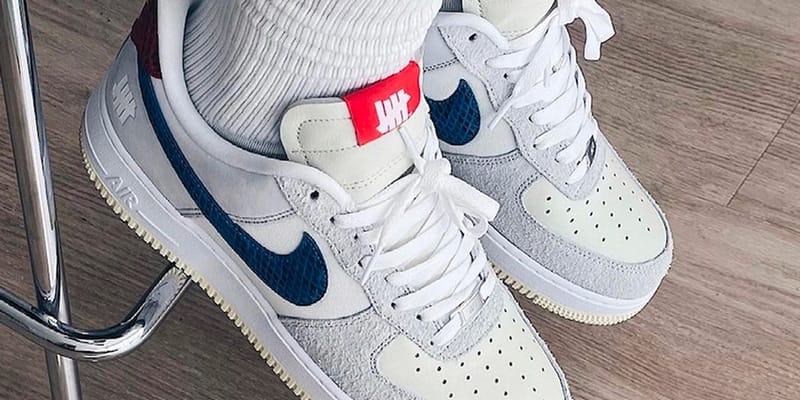 nike air force 1 undefeated on feet