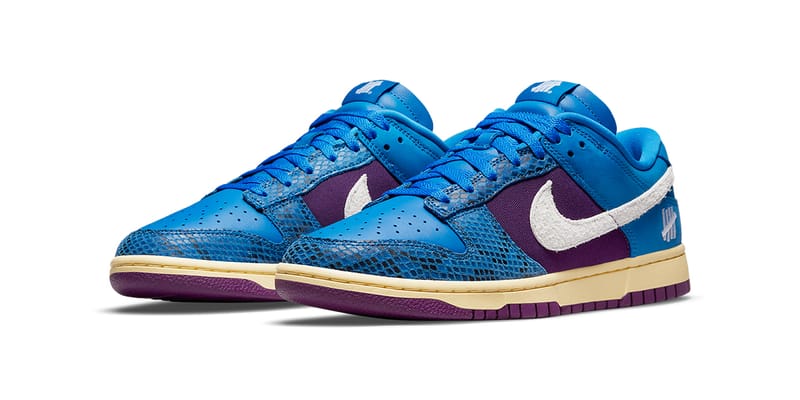 nike undefeated dunk low blue