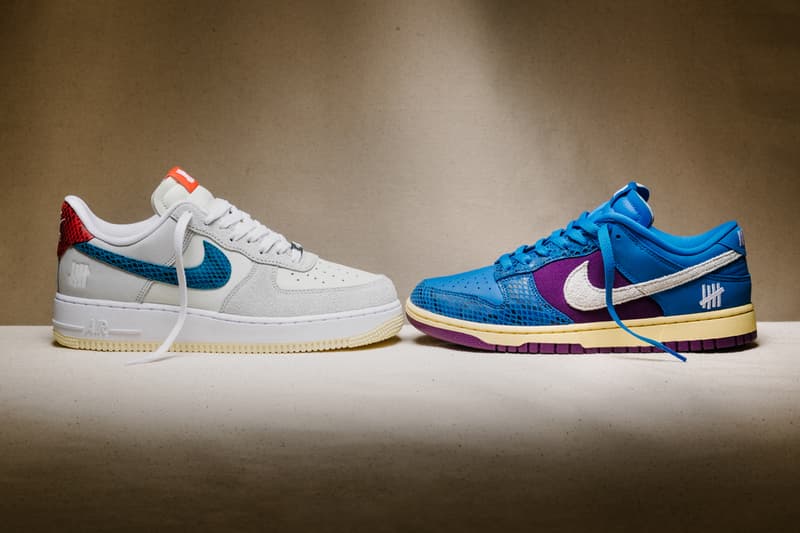 undefeated nike sportswear dunk vs af1 air force 1 5 on it pack official release date info photos price store list buying guide