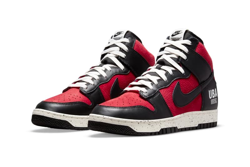 UNDERCOVER Nike Dunk High 1985 Gym Red Official Look Release Info DD9401-600 Date Buy Price