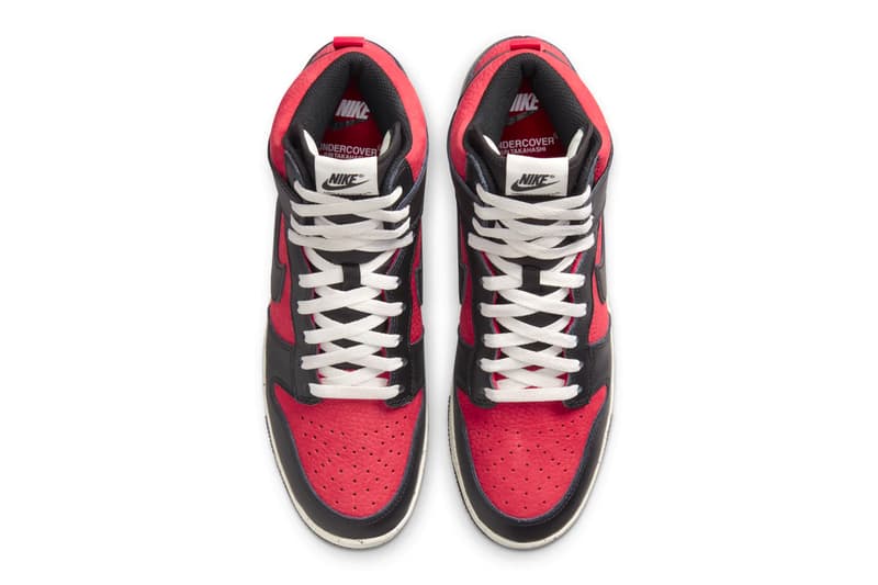 UNDERCOVER Nike Dunk High 1985 Gym Red Official Look Release Info DD9401-600 Date Buy Price