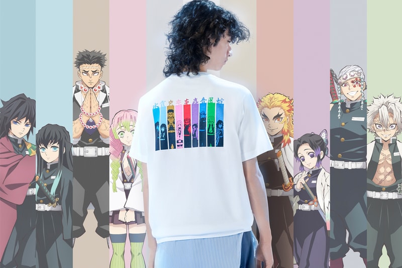 UNIQLO Manga UT Demon Slayer Graphic Heavy Collection Merchandise drawstring T-shirt shorts Kocho swordmasters